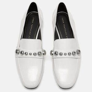Zara Moccasin w/ Vamp metallic Chrome detail